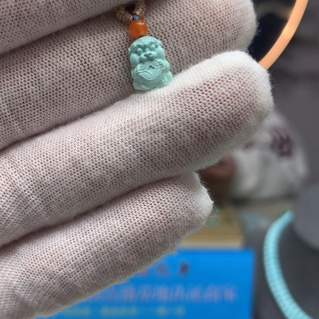 绿松石挂件未镶嵌