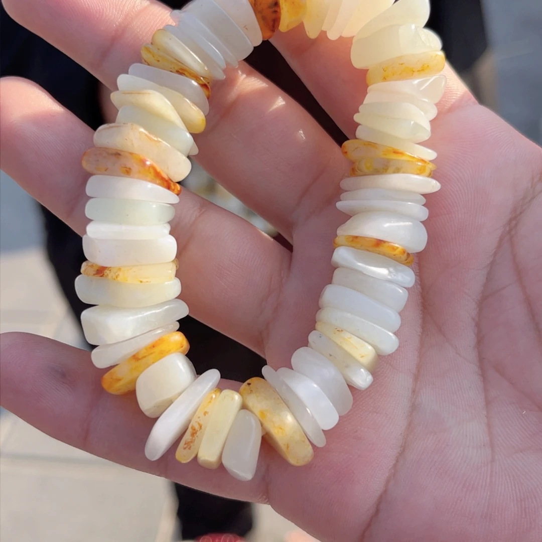 和田玉颈饰未镶嵌和田玉手串多样性发货（拍一发一）