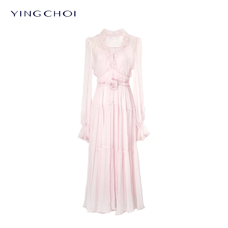 【诗语专属】YINGCHOI 2025 新款 夏季连衣裙 32753