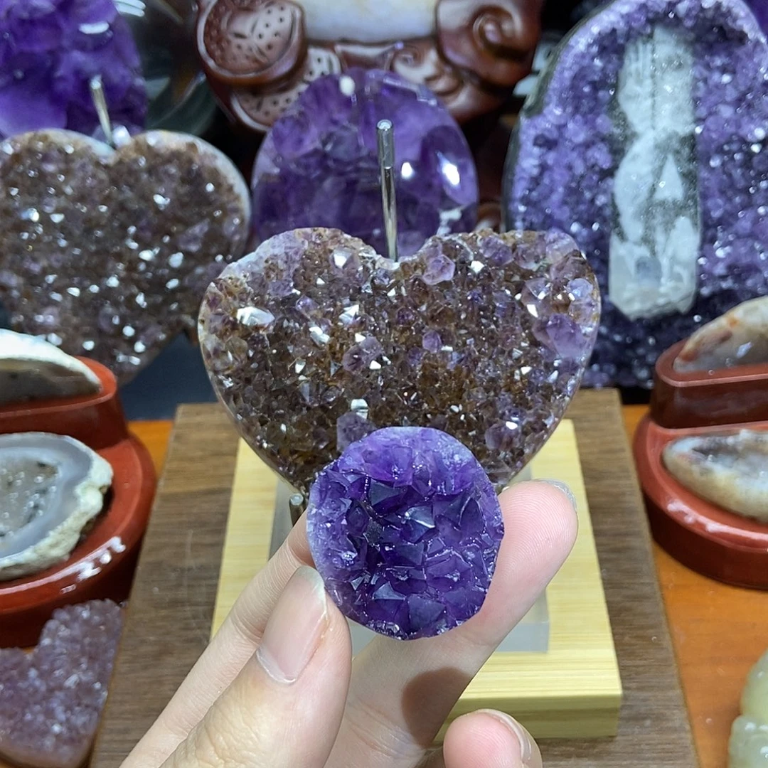 紫晶大型摆件（非配饰）未镶嵌