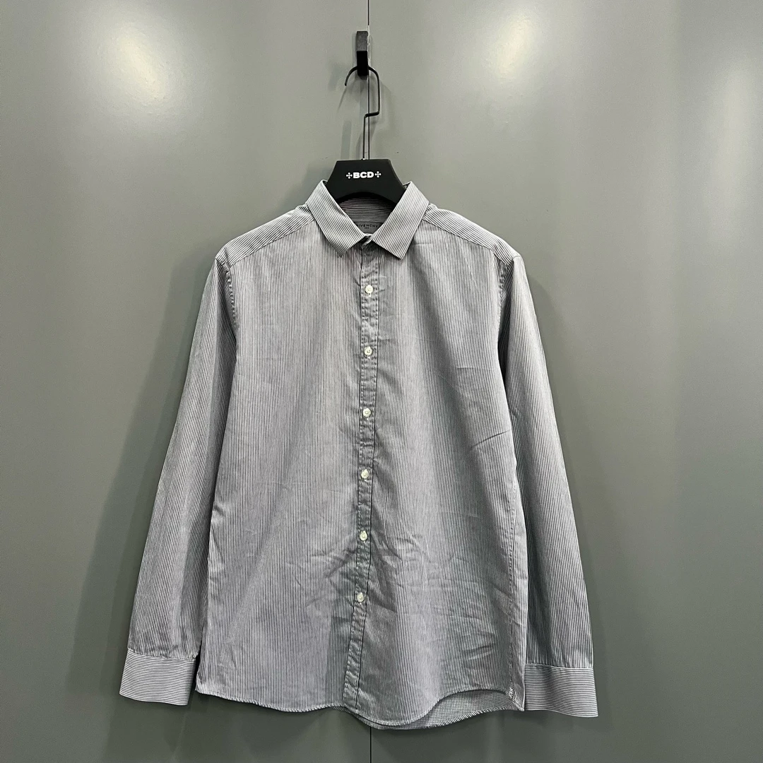 95新 Givenchy/纪梵希 （bb）条纹衬衫 39码/014431