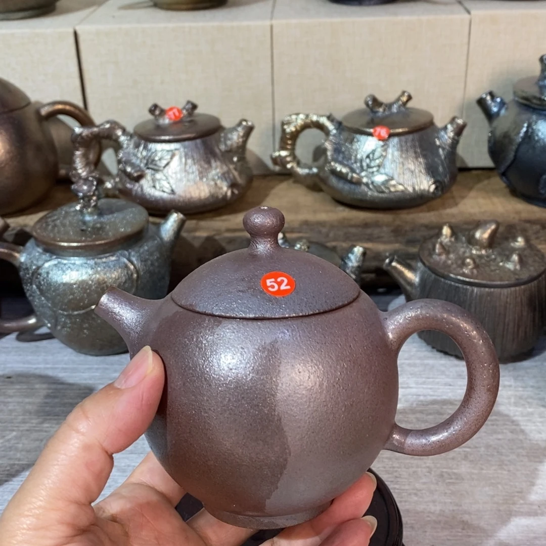 云南建水紫陶柴烧壶特价不退不换