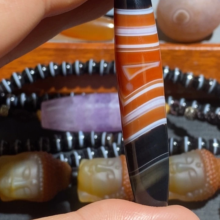 玛瑙/玉髓未镶嵌项链