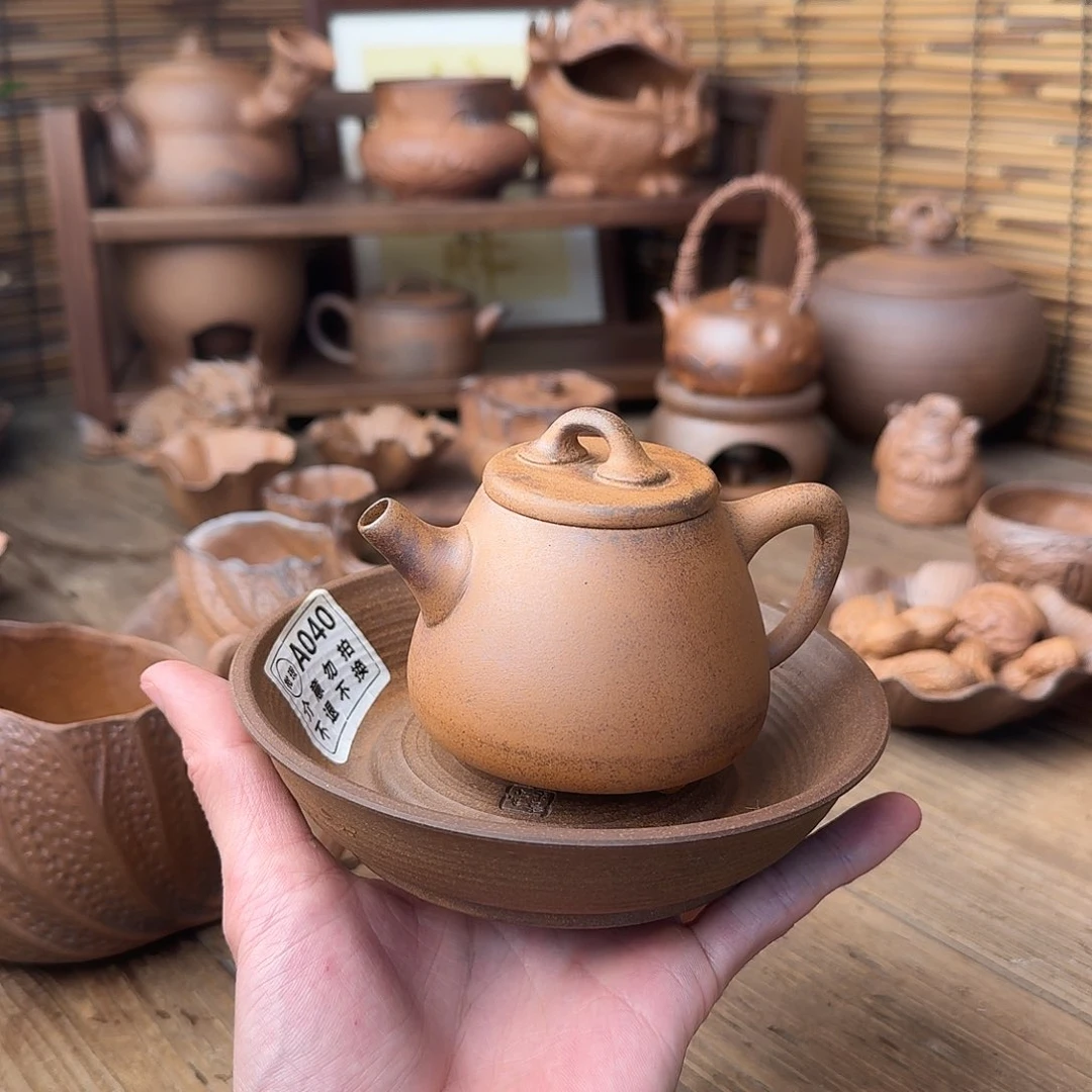 原矿老岩泥茶器系列