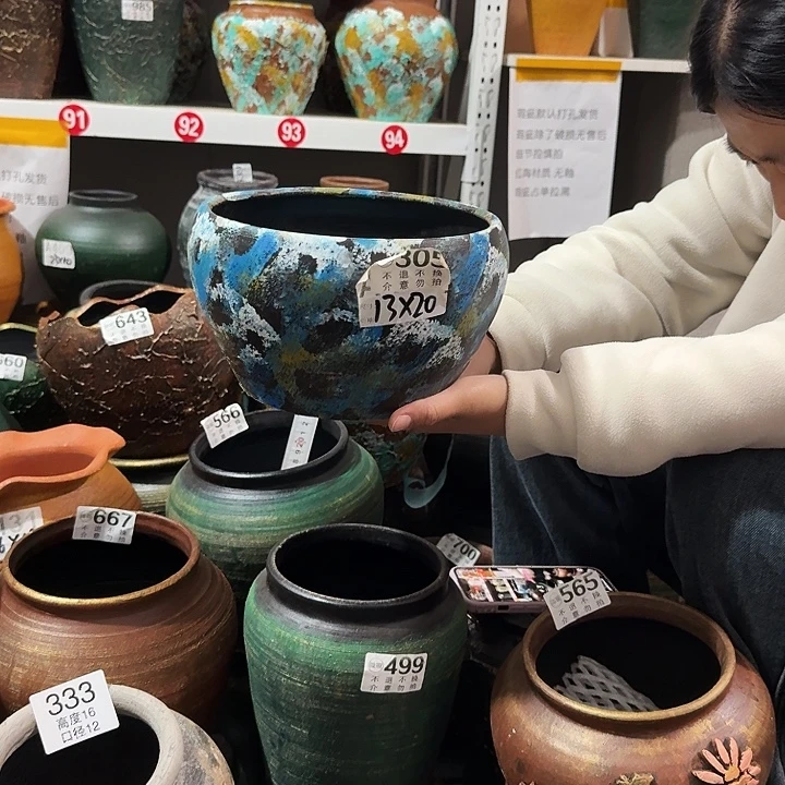 彩绘305高度13口径20