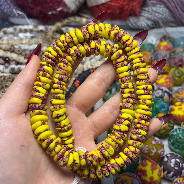 颈饰玻璃9385 甜甜圈一条