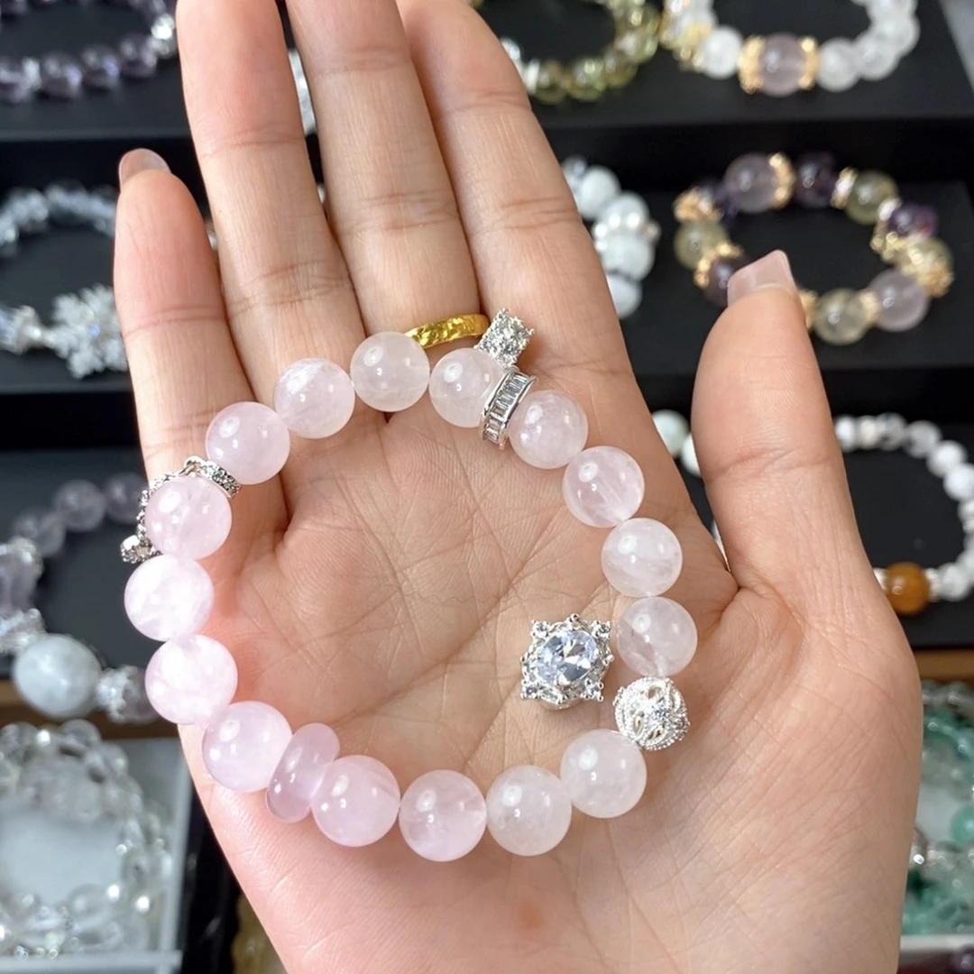 水晶手链合金水晶