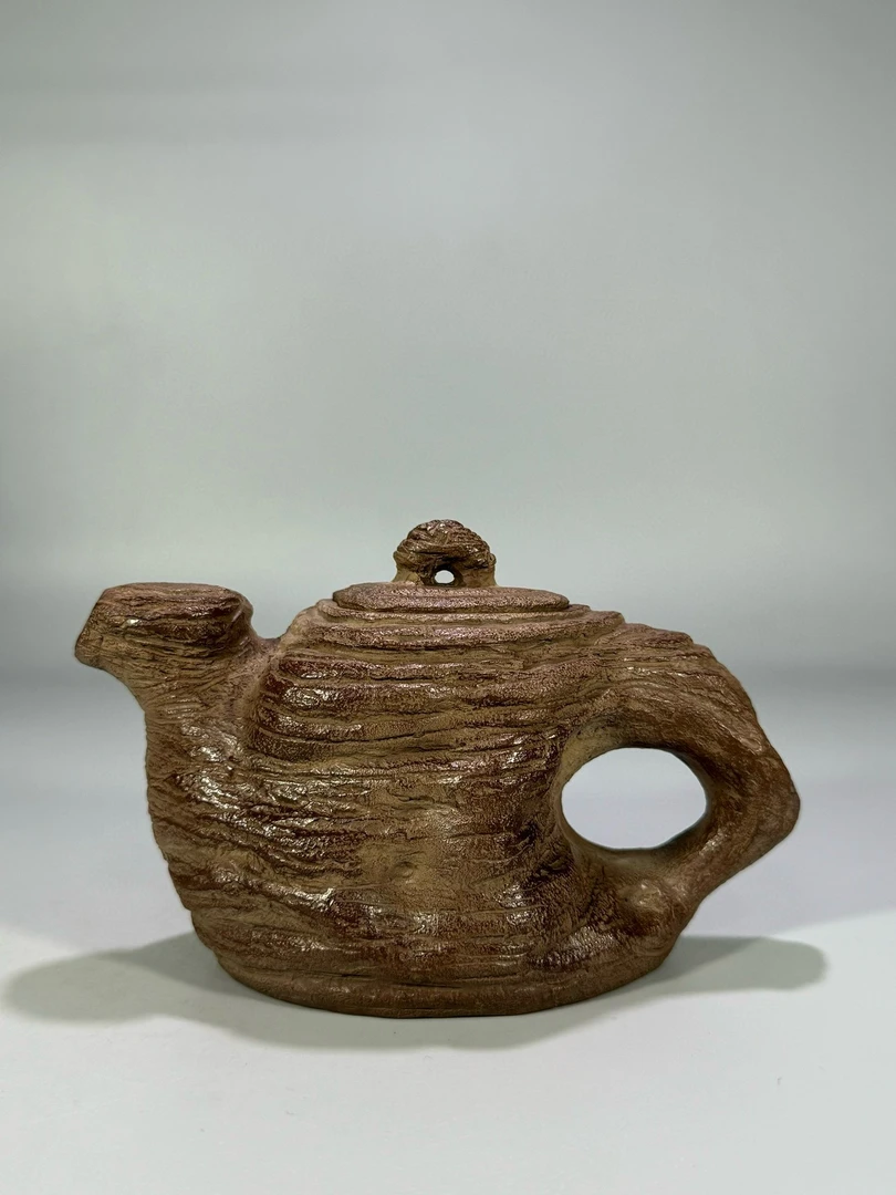 太湖石 落款「陈辰」容量约320cc