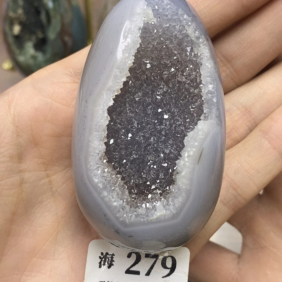 玛瑙/玉髓未镶嵌天然玛瑙龙蛋