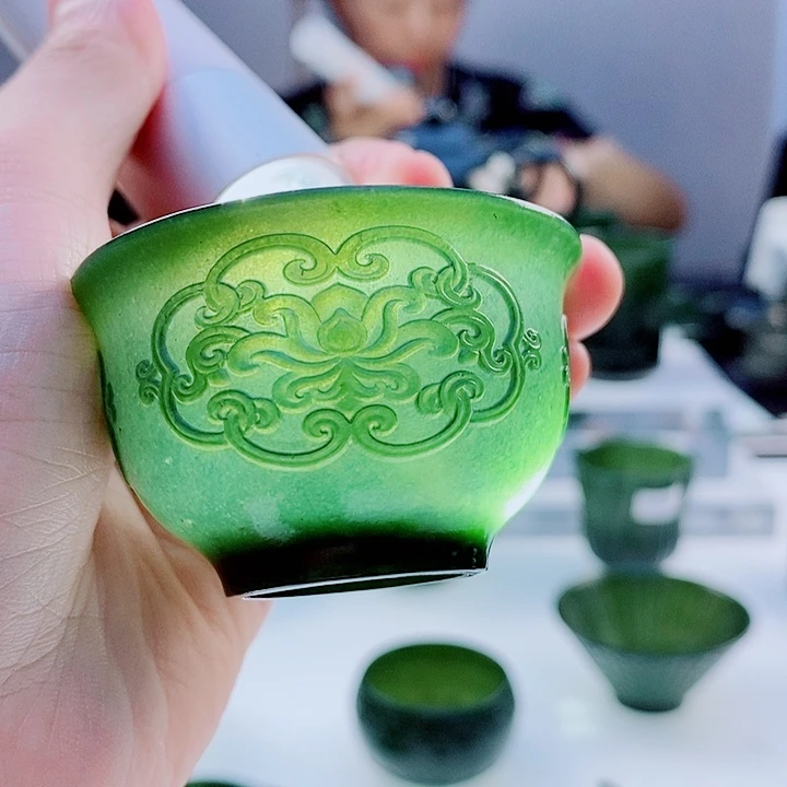 未镶嵌和田玉（青玉）把件