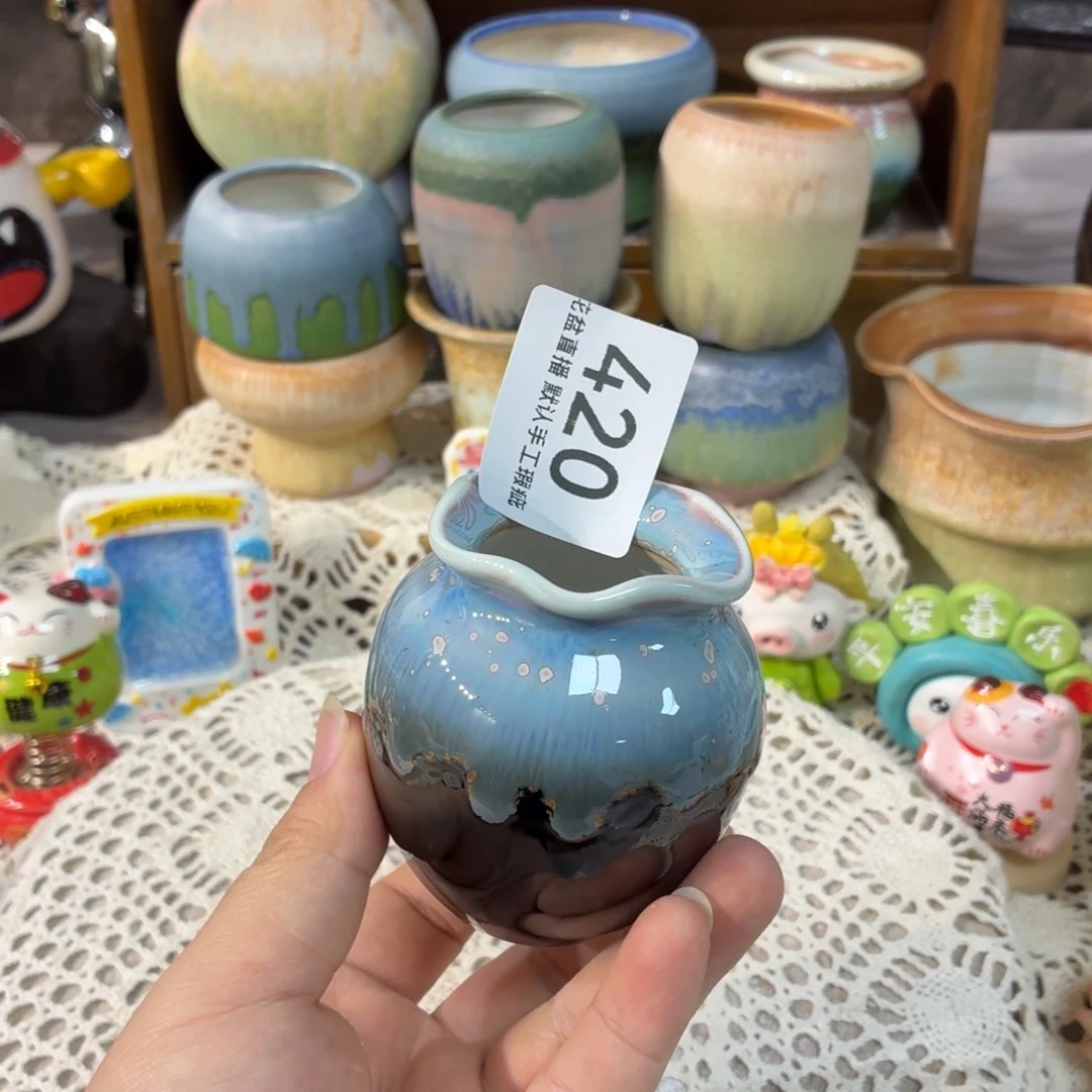 景德镇陶瓷花盆艺术