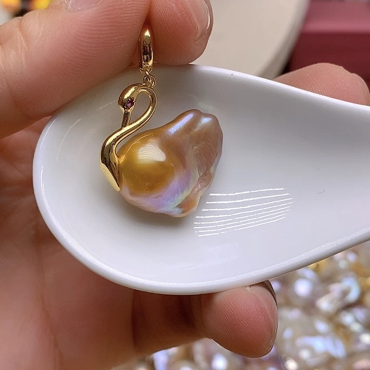 淡水珍珠未镶嵌颈饰364