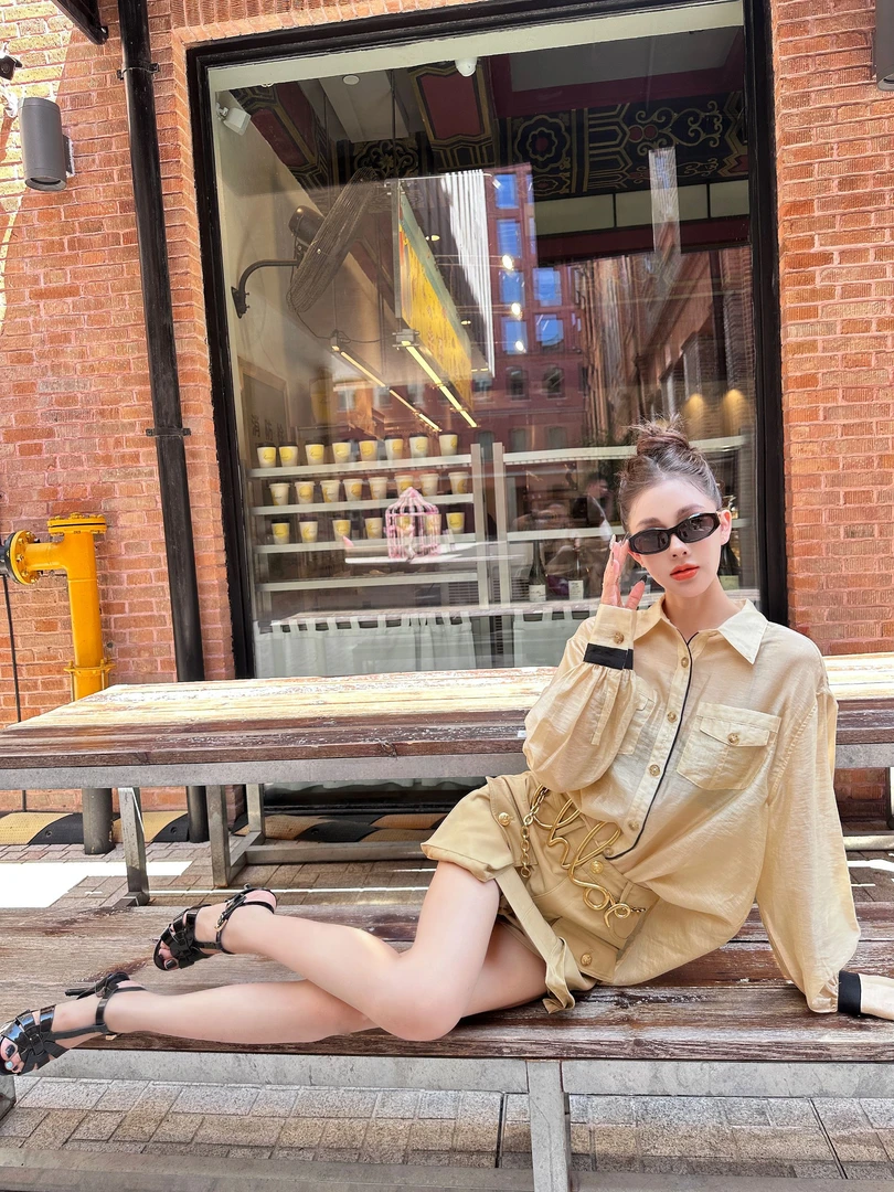 2024秋冬MyloveLeo“知性美人”气质休闲半裙套装（裙长30）