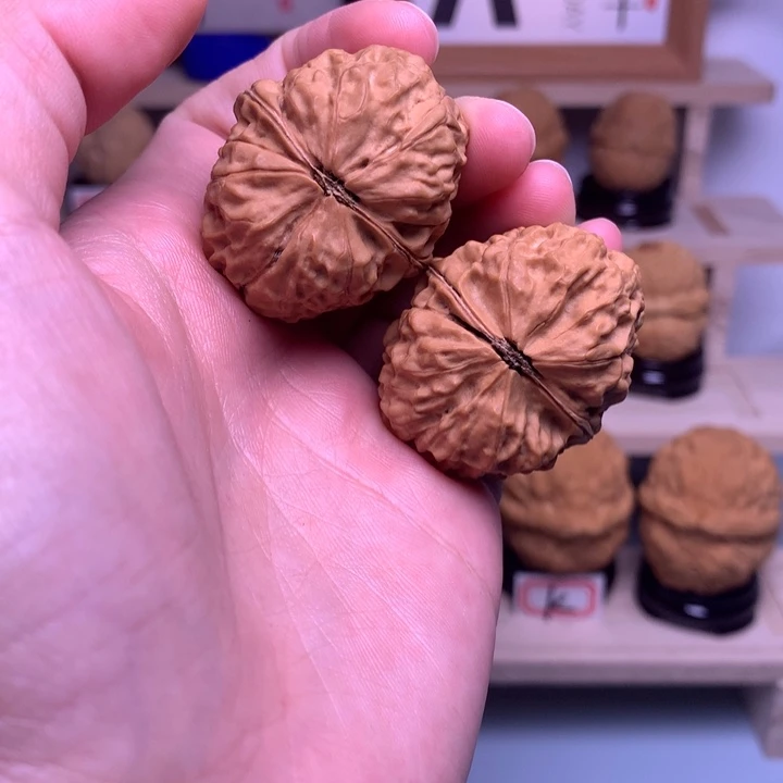 文玩核桃把件47小青蛙37尺