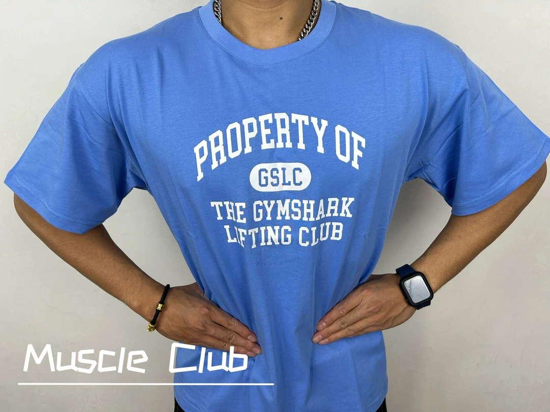 GYMSHARK运动健身GSLC字母短袖T恤 PROPERTY OF T-SHIRT