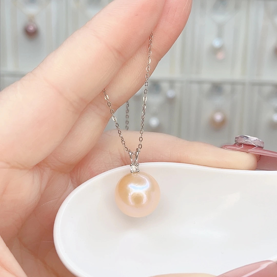 淡水珍珠合金吊坠(赠链)