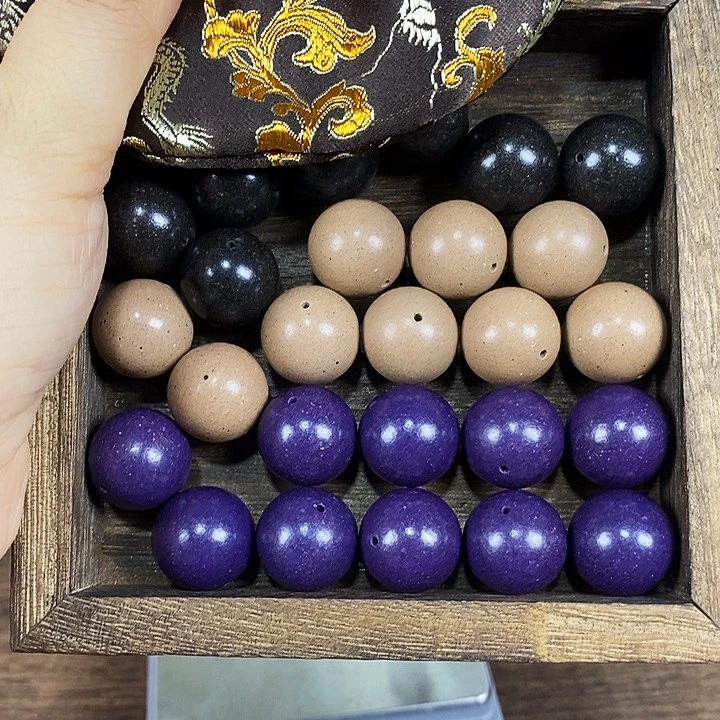 【黑白龙涎➕紫气东来】1.8混合打底27颗打底微瑕