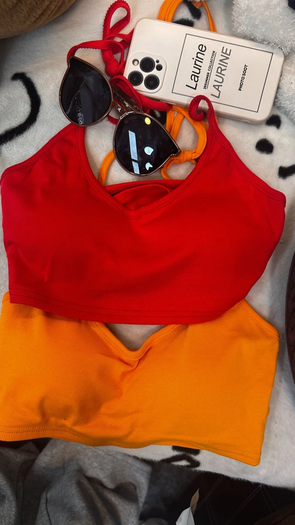 Laurine原创夏季多巴胺美背