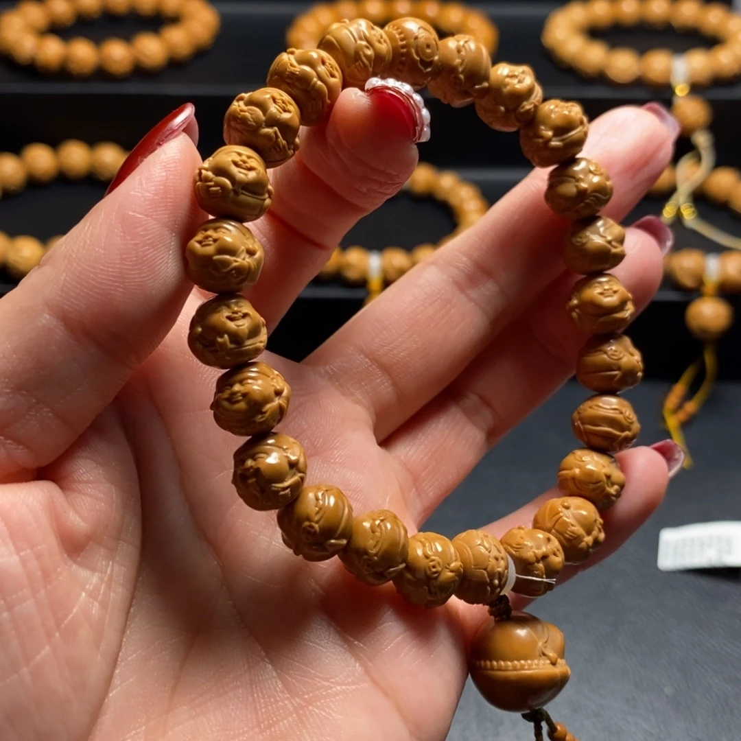 猴头核桃手串暴富财神10+