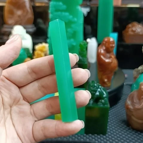寿山石印石牙签章