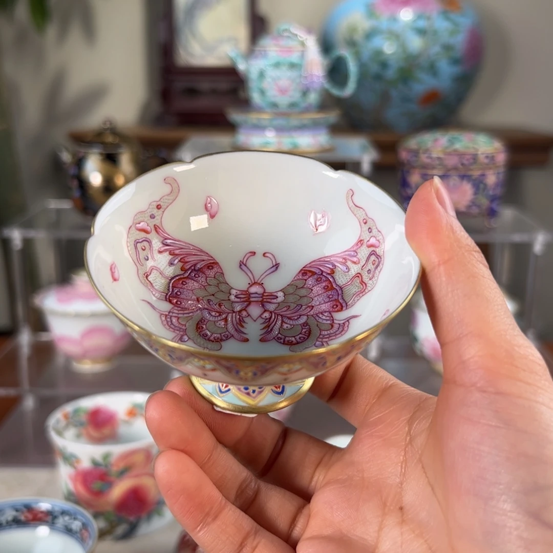 纯手工手绘 高端茶器