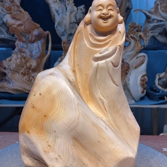 柏木（崖柏）根雕摆件