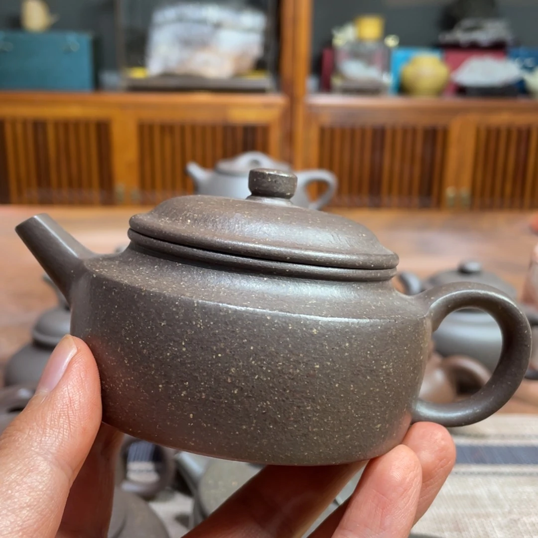 紫砂茶壶毅*宜兴紫砂原矿紫砂壶