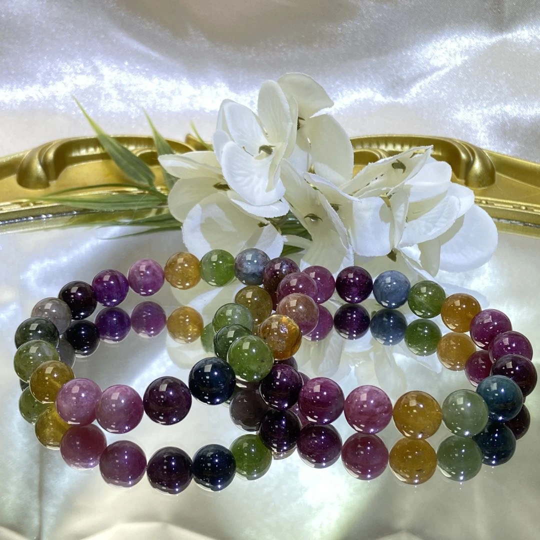 【星浩好物】碧玺手串QT144H505【多样性发一件】10mm