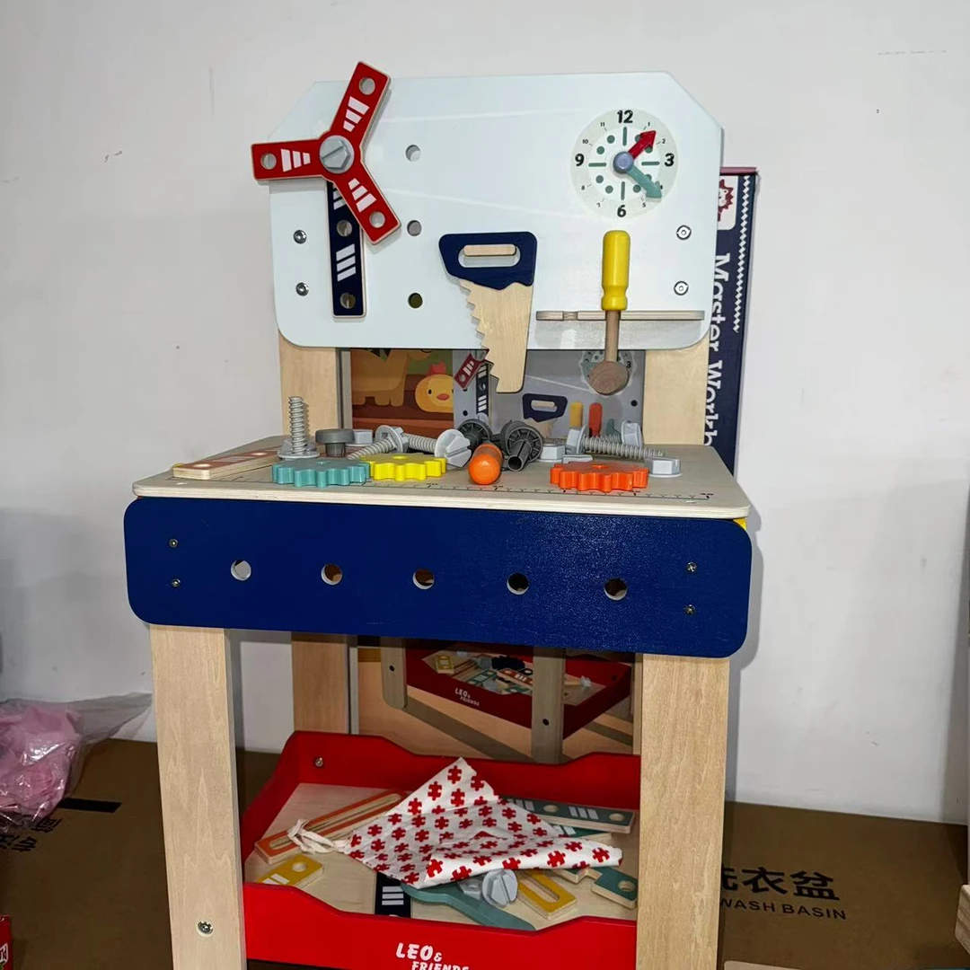 出口欧洲木制工作台玩具