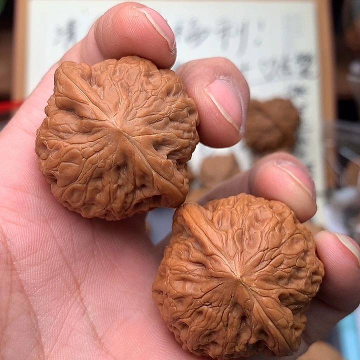 桃核把件文玩核桃/38铁锤