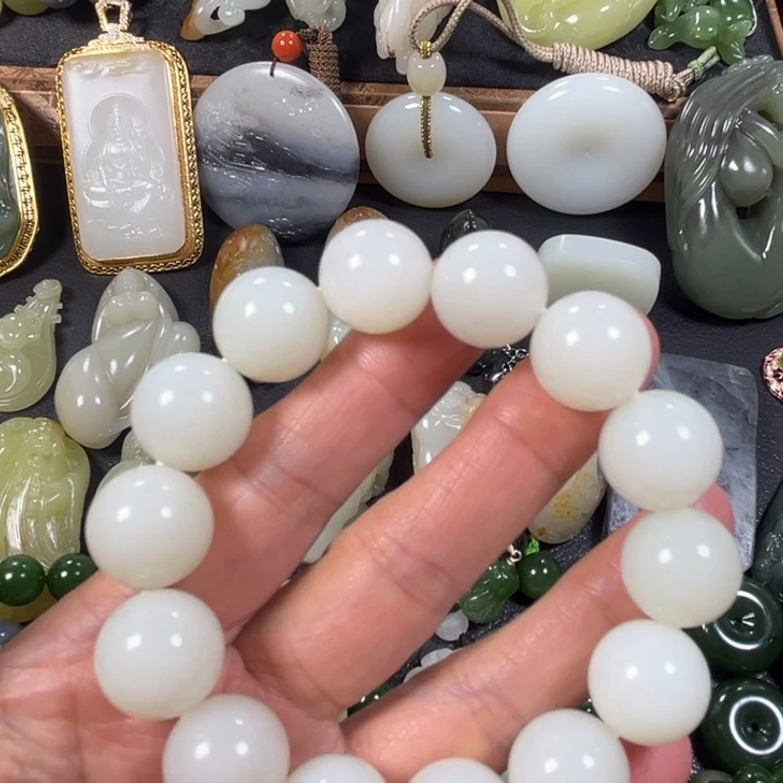 和田玉（白玉）未镶嵌手串