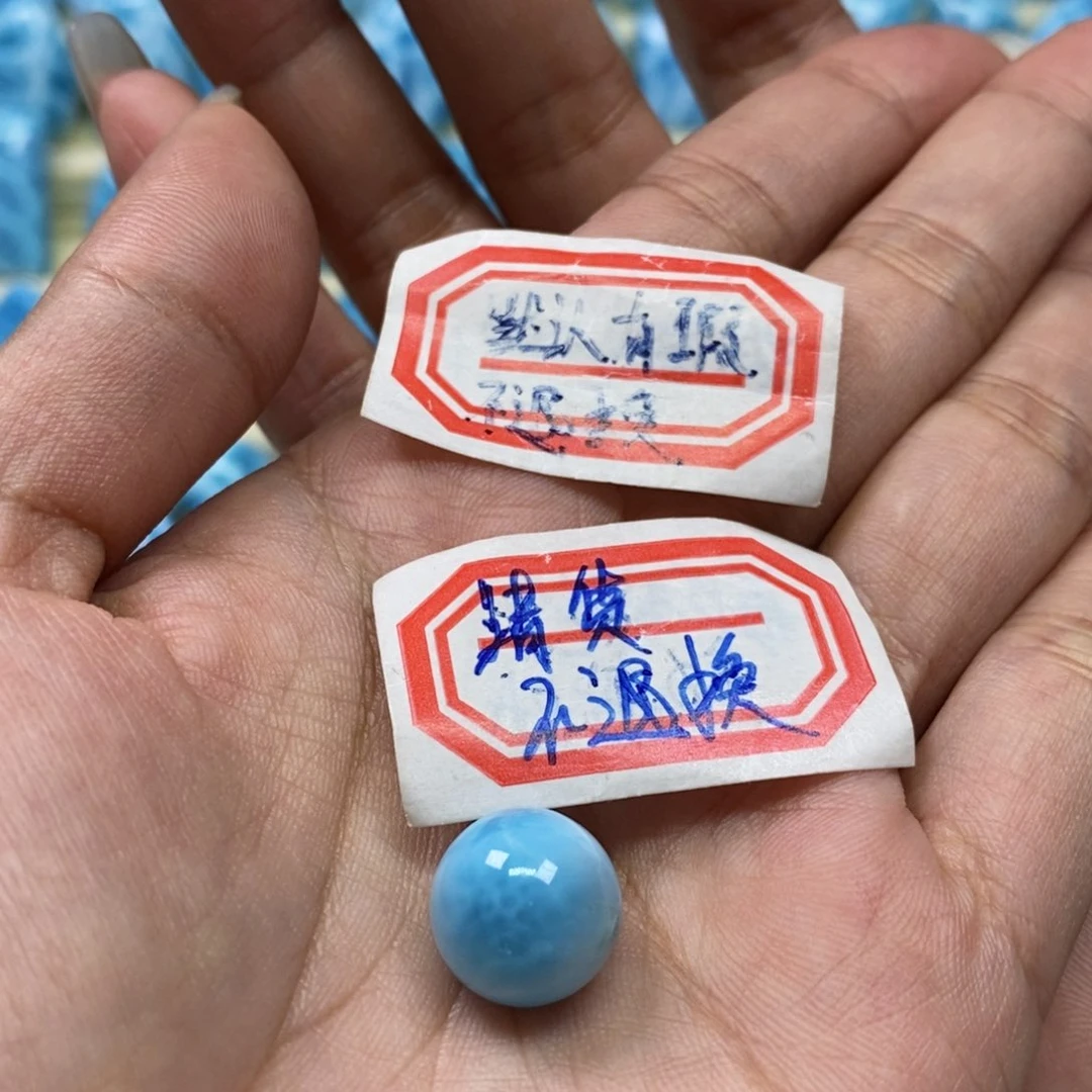 人***黑针钠钙石（海纹石）未镶嵌颈饰