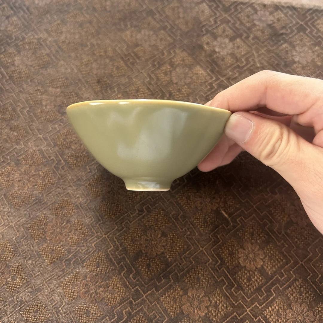 【央广非遗】分寸帝青瓷婴戏杯fc643