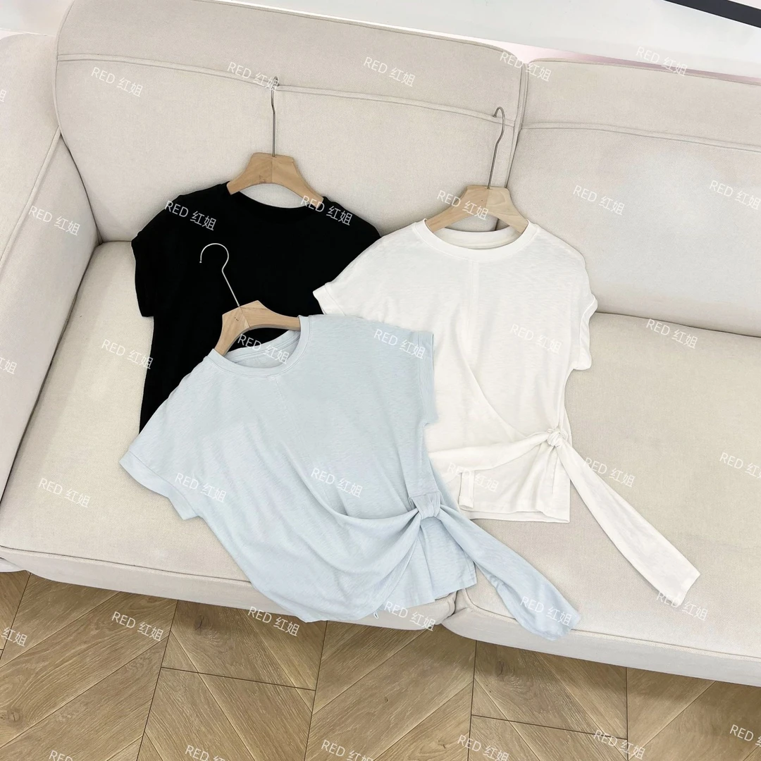 设计款~超舒适修身显瘦显高韩版休闲短袖T恤651
