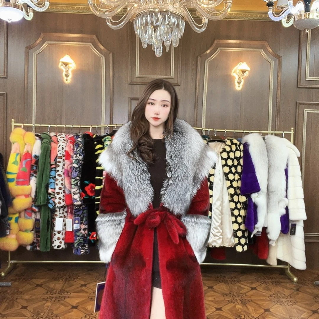 貂皮大衣时尚潮流