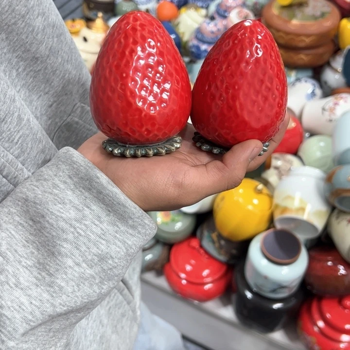 茶叶罐陶瓷家用储物罐轻微瑕疵品介意勿拍