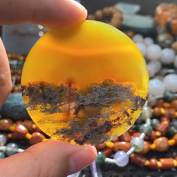【闪购商品】玛瑙/玉髓颈饰未镶嵌可**海