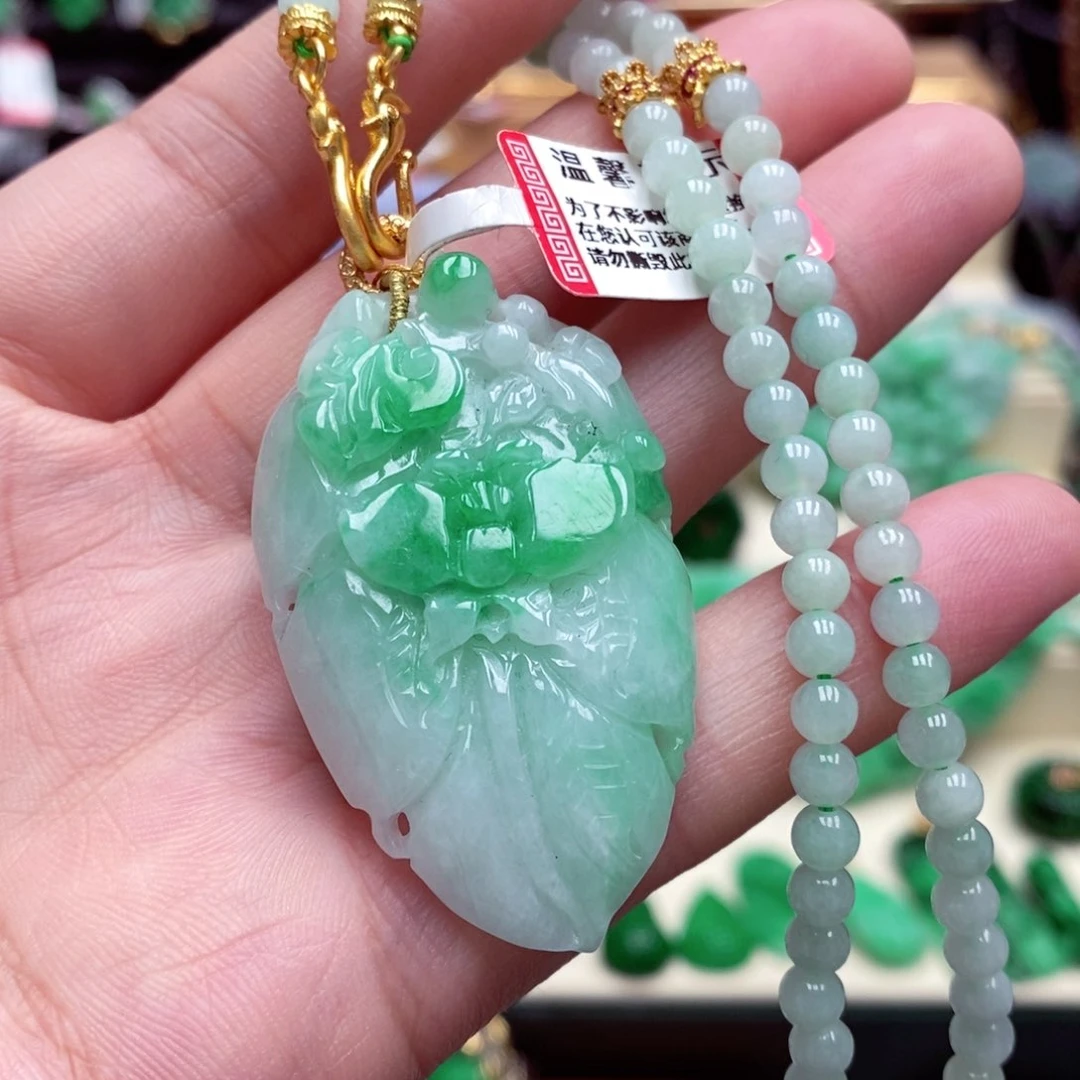颈饰未镶嵌翡翠翡翠吊坠
