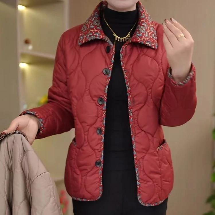 2025秋季新款时尚假两件洋气百搭秋季新款短外套上衣女装