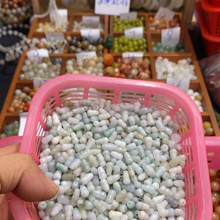 未镶嵌手串石英质玉小葫芦100粒