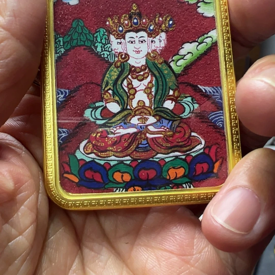 吊坠纯手绘大日如来