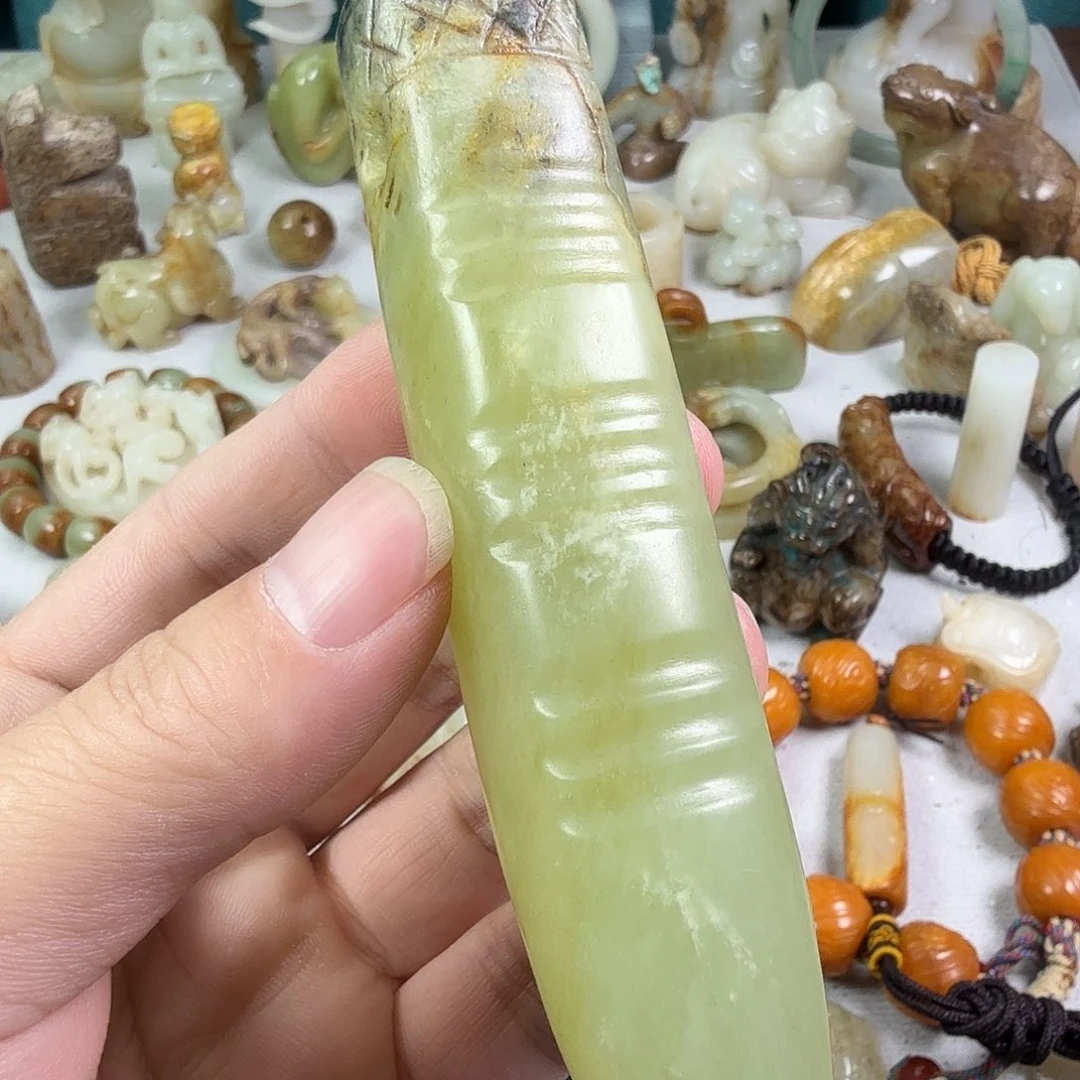 二***镜和田玉（糖玉）未镶嵌挂件