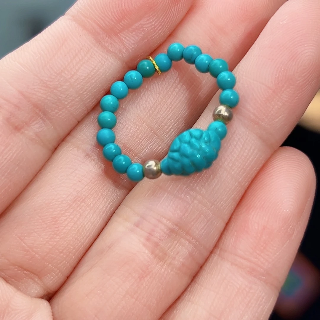 未镶嵌绿松石珠宝奇石