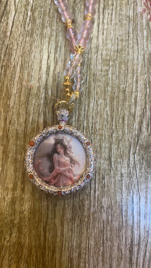 ｛新品上架｝圆形双面狐牌挂饰牌