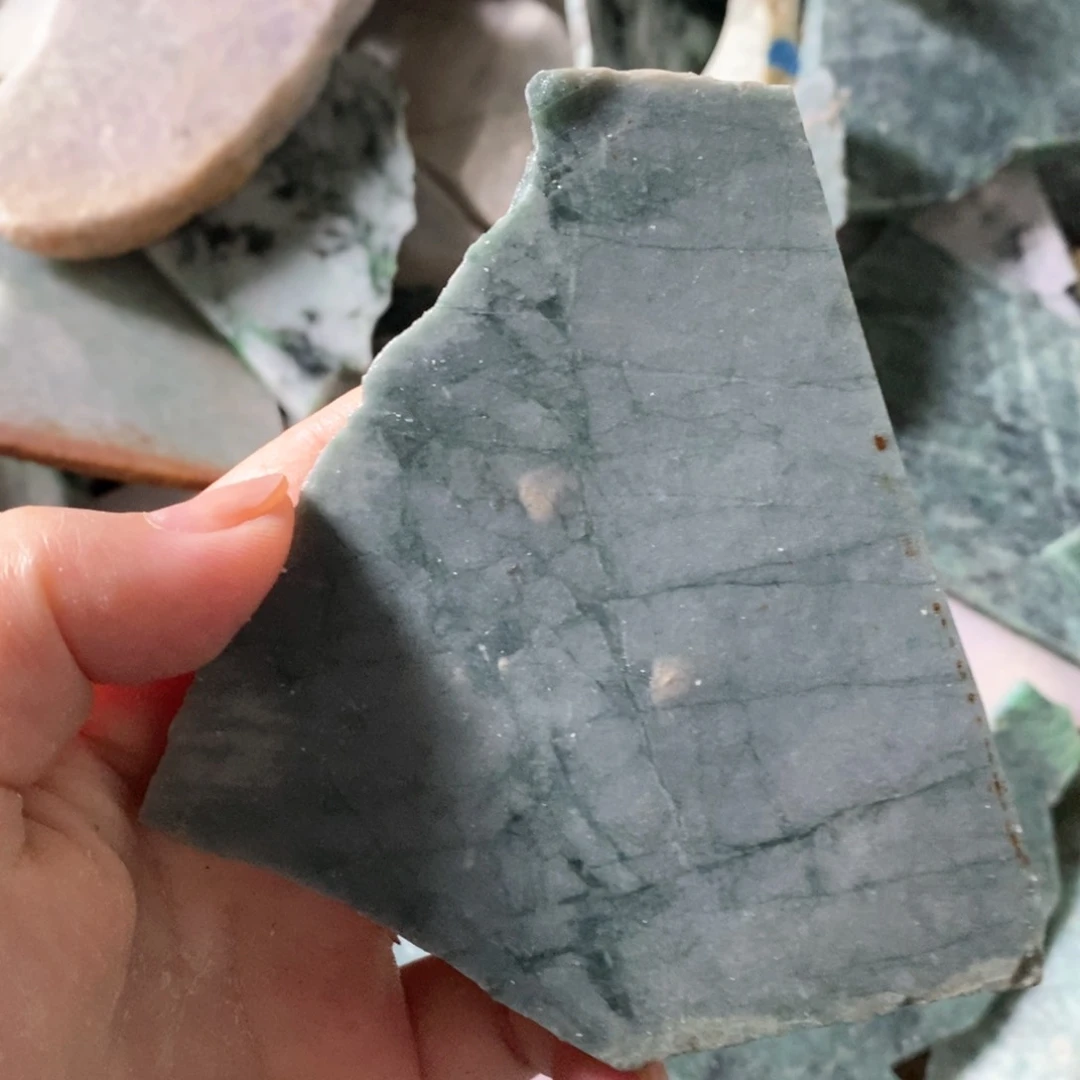 颈饰未镶嵌翡翠天然翡翠