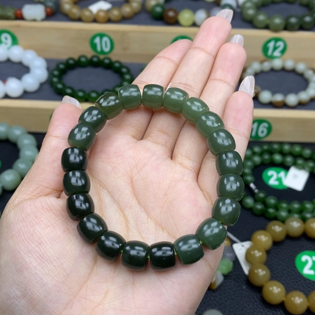 和田玉手链未镶嵌