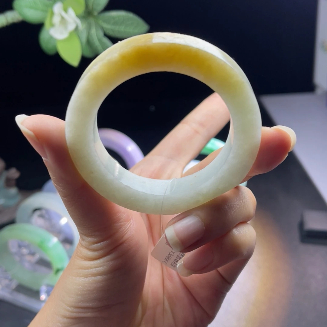 定制翡翠未镶嵌天然翡翠A货手镯