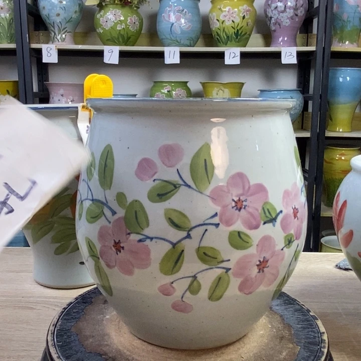 景德镇高温陶瓷花盆