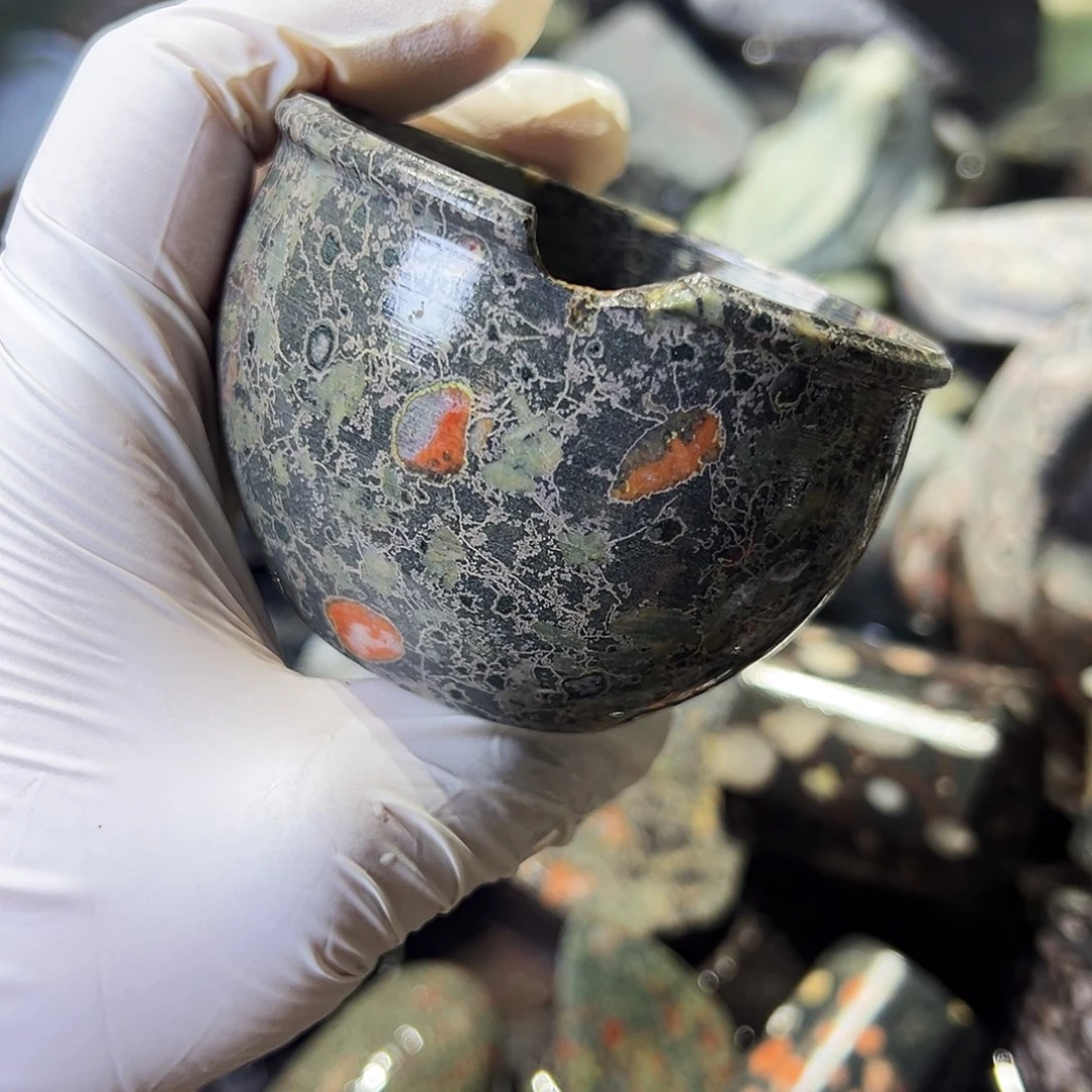 梅花玉鱼缸石茶周边不退不换