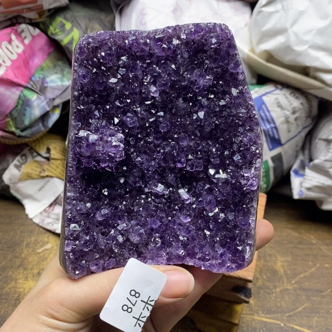 紫晶乌拉圭未镶嵌